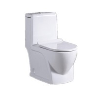 2018 China sanitary ware factory supply bathroom toilet ceramic one piece direct washdown water-saving pissing toilets