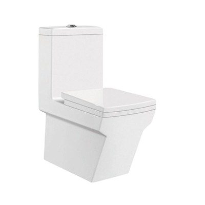 China manufacturer luxury strong flushing one piece sanitary toilet