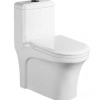 A3207 Yexiz Elegant Style Siphonic Dual Flush Sanitary Wares Chaozhou Ceramic One-piece Toilets