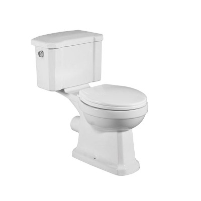 Ceramic siphonic wc toilet automatic toilet bathroom two pieces water closet