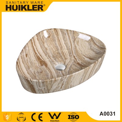 High Resistance Of Damage modern bath sink marble farmhouse countertop sink